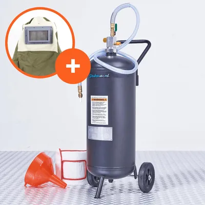 Productafbeelding van Soda straalketel PRO - 26 liter + luxe straalmasker