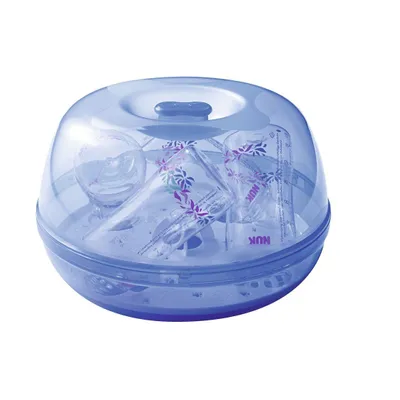 Produktbild von Nuk Desinfiziergerät mikrowellengeeignet für Babyflaschen, 4 Flaschen in 4 Min.