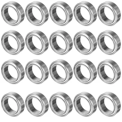 Produktbild von Miniatur Tief Rillenkugellager MR128ZZ 8x12x3.5mm Doppelt Geschirmt 20 Stück
