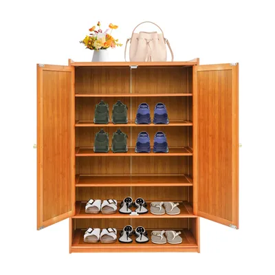 Produktbild von Schuhschrank, Schuhschrank mit 2 Türen, Schuhregal für den Flur