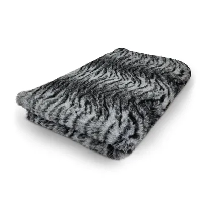 Produktbild von Vet Bed Hundedecke Tigerprint grau 150 x 100 cm