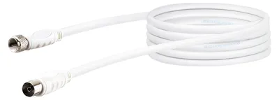 Produktbild von Schwaiger KVCKHQ193 532, 3 m, F, IEC, Weiß