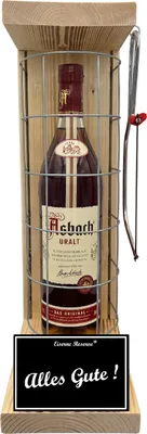 Produktbild von Asbach Uralt - Alles Gute - Eiserne Reserve Gitterkäfig Geschenk Alles Gute
