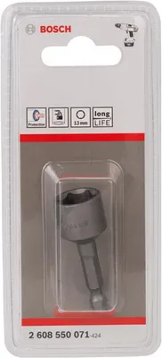 Produktbild von Steckschlüssel, 50 x 13 mm, M 8, mit Magnet