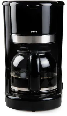 Image de Cafetiere filtre - DOMO - DO1141K - 900 W - 12 tasses - 1,5 L - Noir