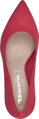 Produktbild von Tamaris Damen Pumps spitz Pfennigabsatz samtige Haptik 1-22413-41, Größe:37 EU, Farbe:Pink
