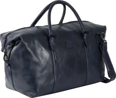 Produktbild von MUSTANG Leder Reisetasche Natal Manchester Travelbag Navy dunkelblau
