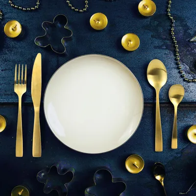 Produktbild von Besteckgarnitur aus Edelstahl 16-teilig "Table chic"