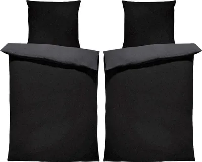 Produktbild von Winter Bettwäsche Doubleface Uni Wende kuschelig flauschig warm weich Fleece