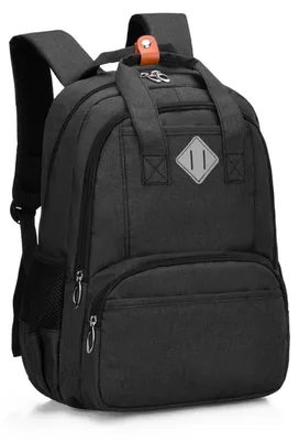 Immagine prodotto di Zaino per bambini, unisex, per ragazzi e ragazze, età 6-16 anni, con elementi riflettenti, colore nero