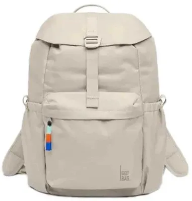 Produktbild von Rucksack Beige 46x32x14 cm mit gepolstertem Laptopfach und verstellbarem Volumen