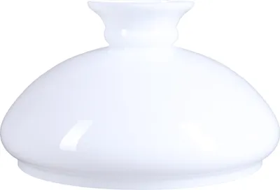 Image de Verre à pétrole Verre de lampe Ø 300mm Verre de rechange blanc Verre opalin Verre de lampe rond Abat-jour Vestas
