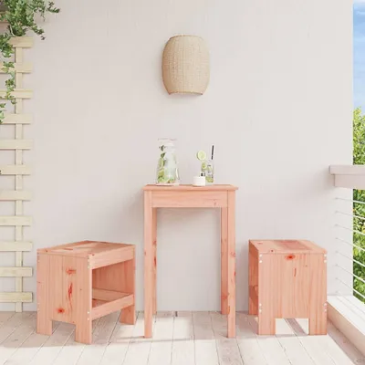 Produktbild von Gartenhocker 2 Stk. 40x36x45 cm Massivholz Douglasie