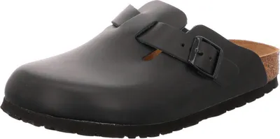 Produktbild von Birkenstock Boston, Uni Pantolette schmale Form, schwarz(schwarz), Gr. 35