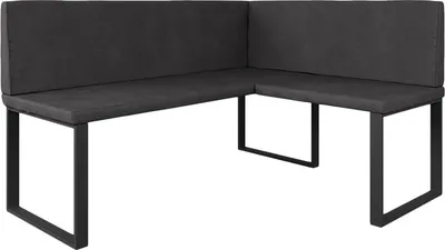 Obrázek produktu pro Lavice do jídelny do rohu Vicco Ravon Antracit 120 x 150 cm, Model 58491