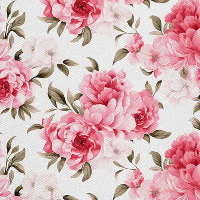 Image de OUTDOOR DECOSTOFFE OXFORD - Blumen - DX2542