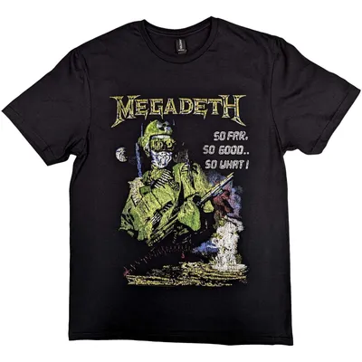 Produktbild von Megadeth SFSGSW Explosion Vintage Black M T-Shirt