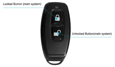 Zdjęcie produktu dla Pilot zdalnego sterowania bezprzewodowego, 433 MHz, do zamków drzwi WF-018 i WF-008 Invisible Smart