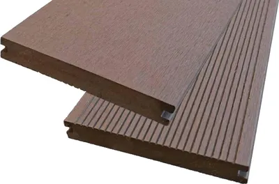 Produktbild von Barth & Co. Terrassendiele BPC massiv Mahagoni