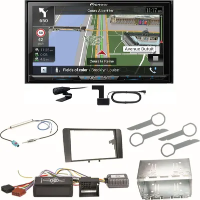 Produktbild von Pioneer AVIC-Z830DAB Bluetooth USB Digitalradio USB Einbauset für Audi A3 8P 8PA