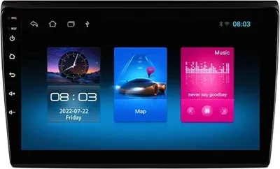 Immagine prodotto di Autoradio con Bluetooth e CarPlay per Fiat Bravo (2007-2012) – Compatibile con Apple e Android – Impianto stereo – Sistema di navigazione – 1 GB/16 GB