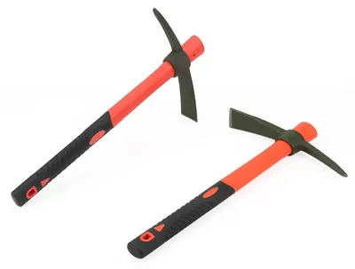 Image de Omgoods - Lot de 2 pelles de 38,1 cm avec manche, pour le jardinage et le camping