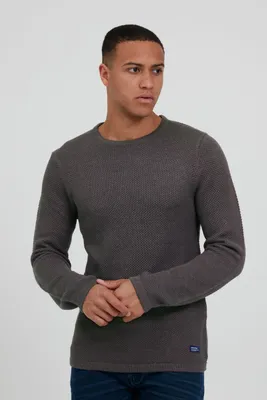 Produktbild von BLEND BHAlfons Herren Strickpullover Grobstrick Pullover aus 100% Baumwolle