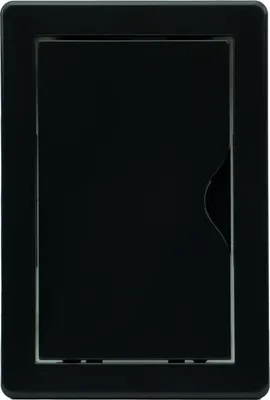 Produktbild von Revisionsklappe Wartungstür Revisionstür Wartungsklappe Revision Kunststoff weiß graphit/anthrazit 100 x 150 mm graphit/anthrazit