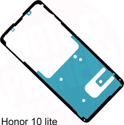 Produktbild von Huawei Honor 10 lite Akkudeckel Klebefolie Kleber Backcover Batterie Rahmen Neu