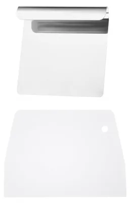 Produktbild von Teigschaber aus Edelstahl, Küchenhelfer, Teigschaber, Gemüseschneider, Mehrzweckmesser, Backspatel