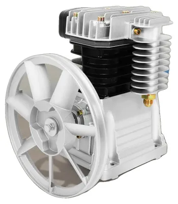 Produktbild von Luftkompressor Pumpenkopf, 3PS, 960U/min, 10Bar Maximaldruck, 2 Zylinder, Kolbenkompressor