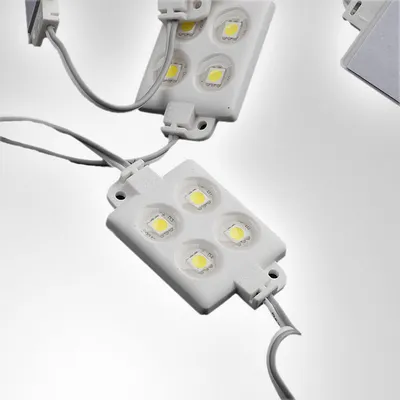 Produktbild von 20x LED Module 4xPower SMD LEDs weiß Wasserdicht 12V