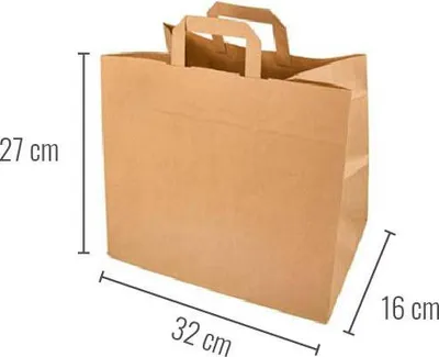 Zdjęcie produktu dla Torby cateringowe 27 x 32 x 16 cm 50 sztuk