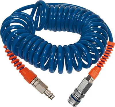 Produktbild von Riegler Spiralschlauch-Stahlkupplung-Set, PU, Schlauch-ø 12x8, 6,0 m, SP 18-600SSD