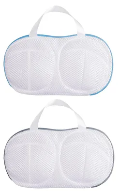 Wäschebeutel für BHs, 2 Stück, Anti-Verformung, Polyester, 29,5x15 cm