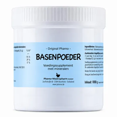 Productafbeelding van Original Pharno Basenpoeder 1000g – zonder toevoegingen, lactosevrij