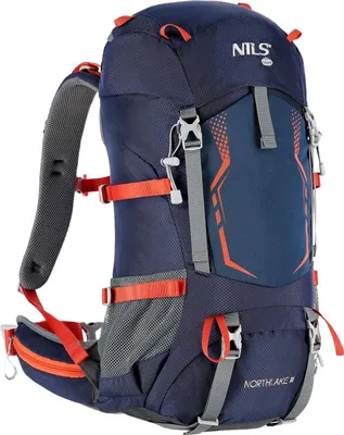 Obrázek produktu pro Batoh 40L, turistický, tmavě modrá, lehký