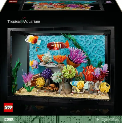Produktbild von LEGO ICONS 10366 Tropisches Aquarium