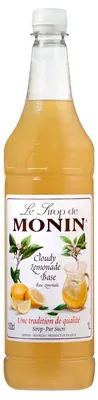 Image de Concentré de limonade trouble Monin 1 litre