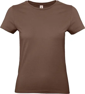 Image de B&C - T-shirt « #E190 » pour femmes FK2499 (XS) (chocolat)