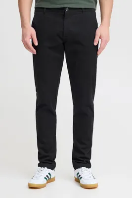 Image de SOLID SDRaul : Pantalon chino pour hommes, pantalon en tissu stretch, poches italiennes, mélange de coton, coupe classique