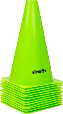 Zdjęcie produktu dla VirtuFit Zestaw pachołków 23 cm Zielony 12 szt.
