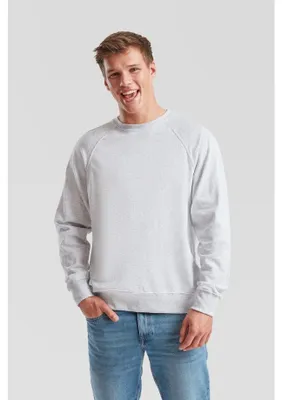 Immagine prodotto di Felpa in felpa leggera raglan di Fruit Of The Loom Gris