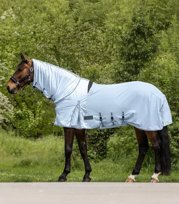 Produktbild von Waldhausen Ekzemer-Fliegendecke PROTECT hellblau nachtblau, Größe:155 cm