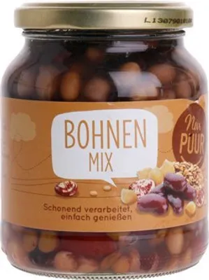 Produktbild von Bohnen-Mix bunt - aus 7 Hülsenfrüchten 350g