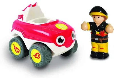 Productafbeelding van WOW Toys brandweerauto Blaze, speelgoedauto voor kinderen