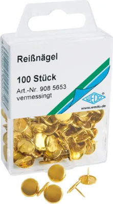 Produktbild von Wedo 908 5653, Messing, 100 Stück(e), Box