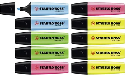 Produktbild von Stabilo BOSS Original, Mehrfach, 109 mm, 30 mm, 139 mm