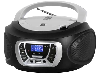 Immagine prodotto di Trevi CMP510 DAB Digitale 3 W DAB DAB+ FM Riproduzione MP3 Nero