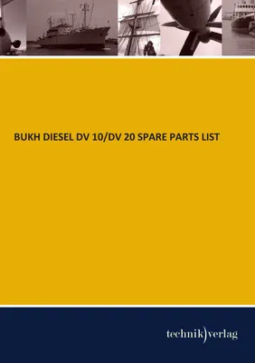 Produktbild von Bukh Diesel Dv 10/Dv 20 Spare Parts List